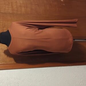 Time and Tru dark copper top